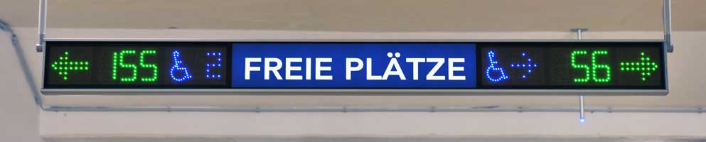 Hardware für Parkleitsysteme